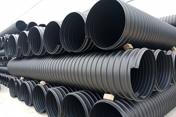 市政排水排污用钢带增强聚乙烯螺旋波纹管