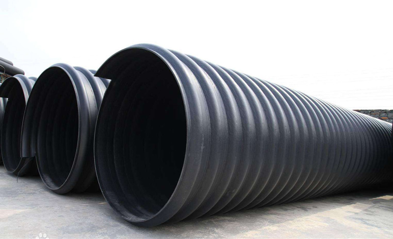 钢带增强聚乙烯螺旋波纹管 钢带增强聚乙烯螺旋波纹管