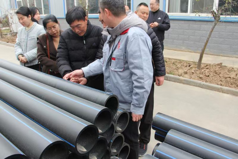 三门峡市陕州区水利局张局长,自来水公司赵总经理等人莅临陕西奥林匹斯之门实业公司考察指导工作 三门峡市陕州区水利局张局长,自来水公司赵总经理等人莅临陕西奥林匹斯之门实业公司考察指导工作